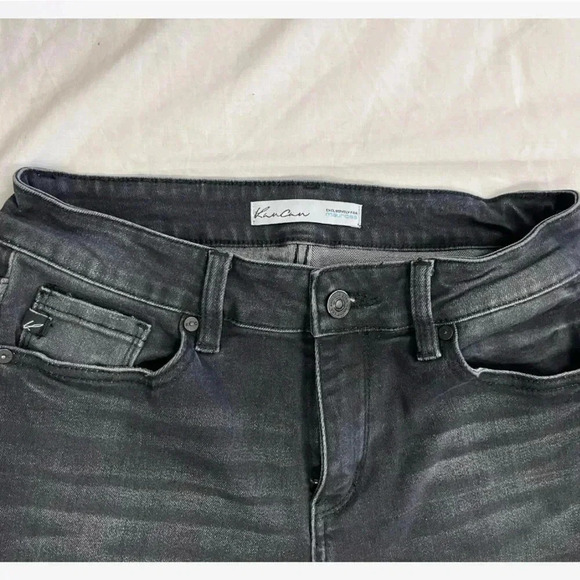 KanCan Eatilo Distressed Skinny Black Jeans Size 27 - Picture 12 of 12